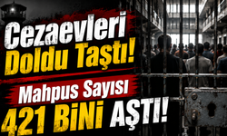 Mahpus sayısı rekor kırdı! Cezaevlerinde yer kalmıyor mu?