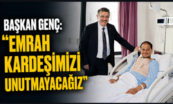 Başkan Genç’ten Emrah Öztürk İçin Taziye Mesajı