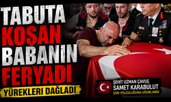 Bir babanın en zor vedası: Şehit oğluna gözyaşlarıyla veda
