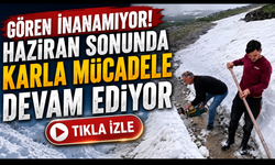 Türkiye'deni iki mevsim bir arada!Sahilde yaz,zirvede kar