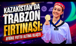 Trabzonlu Sporcu Aybike Futtu’dan Kazakistan’da Altın Zafer
