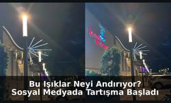Trabzon’da dikkat çeken ışıklandırma: Sosyal medyada gündem oldu