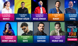 Trabzon Kültür Yolu Festivali'nde müzik şöleni! 9 ünlü sanatçı sahne alacak