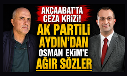 AK Partili Uğur Aydın’dan Akçaabat Belediyesi’ne sert tepki