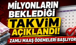 Zamlı maaşlar için tarihler netleşti! Kim,ne zaman maaş alacak?