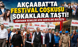 Dünyanın Renkleri Akçaabat'ta Buluştu! Festival Coşkusu Başladı