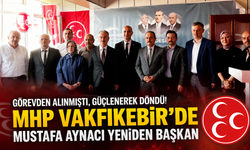 Vakfıkebir'de tek aday,tek sonuç! Mustafa Aynacı yeniden İlçe Başkanı