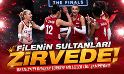Dünyaya Türk imzası! Filenin Sultanları Brezilya'yı yıktı,kupayı kaldırdı