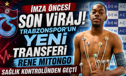 Trabzonspor'un yeni transferi Mitongo'dan ilk resmi prosedür!