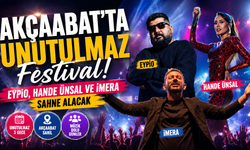 Akçaabat'ta festival coşkusu başlıyor! Ünlü isimler sahne alacak