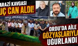 Kardeş kurşunlarının ardından hüzün! Ordu'da üç kişiye son görev