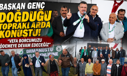 Memleketinde gönüllere dokundu! Başkan Genç'ten Ormanüstü Yaylası'nda anlamlı konuşma