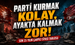 "AK Parti ve CHP'den koptular,parti kurdular... Çoğu siyaset sahnesinden silindi!"