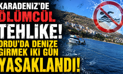 Ordu'da alarm! İki gün denize girmek yasaklandı