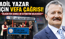Vefasızlık yapmayalım! Eski Vali Adil Yazar için duygulandıran çağrı