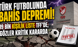 Bahis iddiaları futbolu karıştırdı! Gözler TFF'nin vereceği kararda