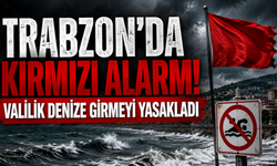 Olumsuz deniz şartları nedeniyle Trabzon'da yasak kararı