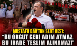 Mustafa Bak'tan sert rest: "Bu irade teslim alınamaz!"