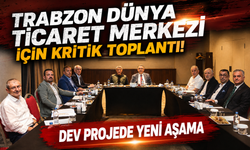 Trabzon DTM Projesinde yeni dönem! İhale süreci için kritik toplantı