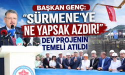 Sürmene'de geleceğin temeli atıldı! Bilim Merkezi ve Dev Projeler için ilk harç döküldü