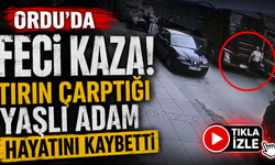 Caddeyi geçmek isterken feci son! tırın çarptığı yaya hayatını kaybetti