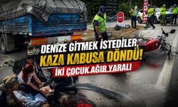Deniz hayali hastanede son buldu! İki çocuk ağır yaralı