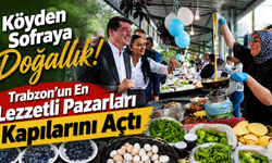 Köy ürünleri pazarlarında yaz coşkusu başladı