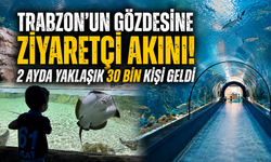 Trabzon'un turizm yıldızı parlıyor! Tünel Akvaryum'a ziyaretçi akını