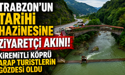 Tarihi Kiremitli Köprü turistlerin gözdesi oldu
