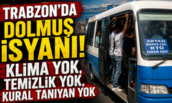Sıcakta Nefes Alınmıyor! Trabzon’da Dolmuşlar Tepki Çekiyor