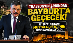 Gözler Trabzon ve Bayburt'ta! Bakan Çiftçi'nin ziyaret takvimi açıklandı