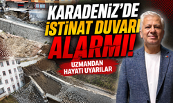 Doğu Karadeniz'de büyük risk! İstinat duvarlarında tehlike büyüyor