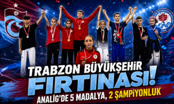Büyükşehir sporcuları zirvede! Trabzon'a 5 madalya ile döndüler