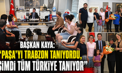 Trabzon’un sevilen ismi Paşa işbaşı yaptı! Başkan Kaya’ya anlamlı ziyaret