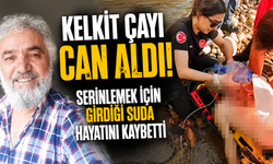 Serinlemek için girdiği çaydan acı haber geldi!