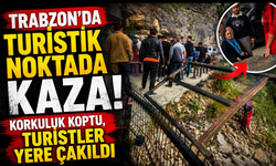 Trabzon'un gözde turizm merkezinde kaza! Çal Mağarası'nda korkuluk faciası