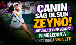 Artvinli Zeynep Sönmez Wimbledon'a veda etti