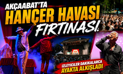 Akçaabat Açık Hava Tiyatro Günleri'ne "Hançer Havası" damga vurdu
