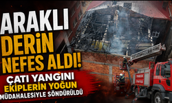 İzolasyon malzemeleri müdahaleyi zorlaştırdı! Yangın söndürüldü