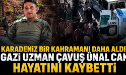 Karadeniz'de acı son! Gazi Uzman Çavuş Ünal Cak yaşamını yitirdi