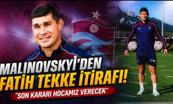 Trabzonspor'un yeni yıldızından güçlü mesaj! "Hazırım, nerede isterse oynarım"