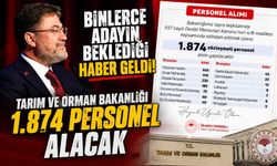 Kamu personeli adaylarına fırsat! Tarım ve Orman Bakanlığından dev alım
