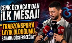 Trabzonspor’a imza attı,ilk hedefini açıkladı!
