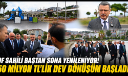 Trabzon'da bir ilçe daha değişiyor! Of Sahili Ekim'de yeni yüzüyle açılıyor