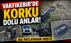 Trabzon'da patlayıcı yüklü İHA alarmı! Ağaca çarpıp infilak etti