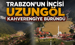 Uzungöl’ü görenler şaşırdı: Rengi tamamen değişti