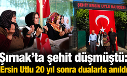 Vatan uğruna şehit düştü: Ersin Utlu unutulmadı