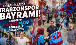 Ortahisar Bordo-Maviye büründü! Trabzonspor'un 59. yılına özel bayrak seferberliği