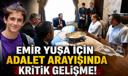 Bakan Gürlek Emir Yuşa’nın ailesiyle buluştu