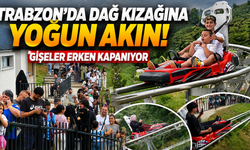 850 metrelik heyecan! Trabzon'un dağ kızağı turistlerin gözdesi oldu